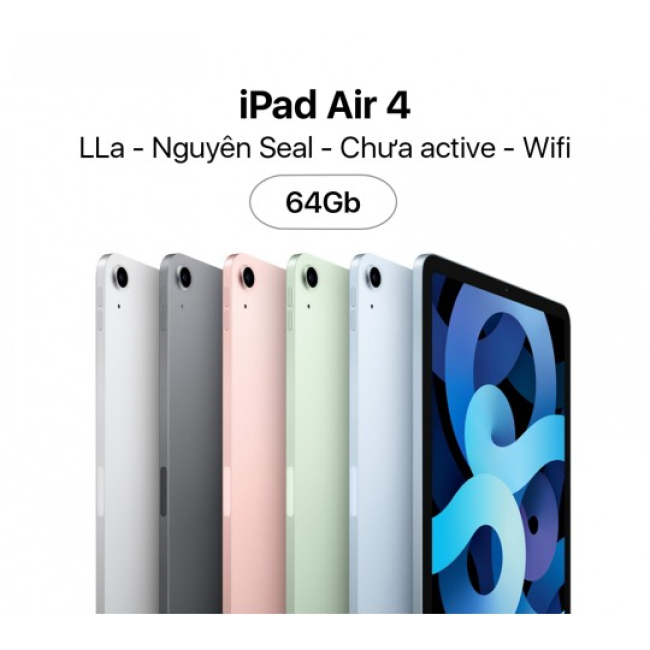 iPad Air 4 64GB LTE + Wifi mới 100% - bản Mỹ (LL/A)
